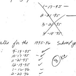 Correspondence, 1995-12-19....