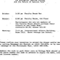 Announcements, 1988-03-29. ...
