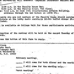 Announcements, 1979-02-12. ...