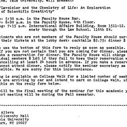 Announcements, 1982-04-12. ...