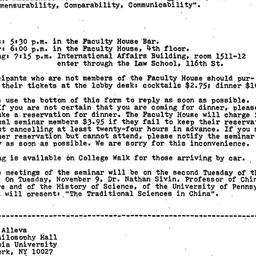 Announcements, 1982-10-12. ...