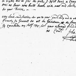[Document, 1738 November 03]