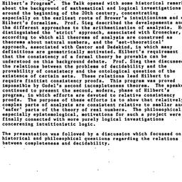 Minutes, 1985-05-14. The Hi...