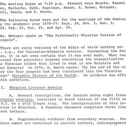 Minutes, 1976-02-27. The St...