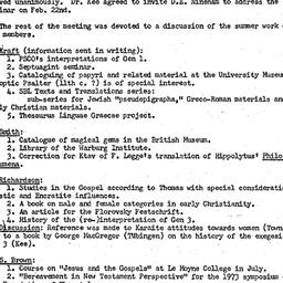 Minutes, 1973-09-28. The St...