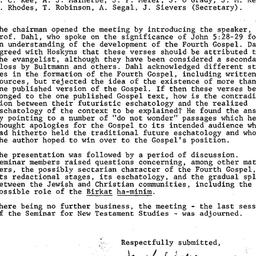 Minutes, 1980-12-05. The St...