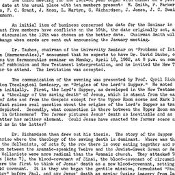 Minutes, 1961-12-22. The St...