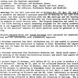 Minutes, 1971-04-30. The St...