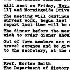 Announcements, 1970-11-20. ...