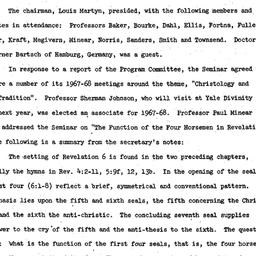 Minutes, 1967-03-31. The St...