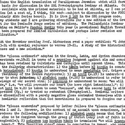 Minutes, 1971-11-19. The St...