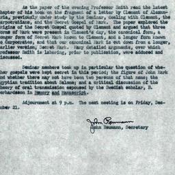Minutes, 1962-11-30. The St...