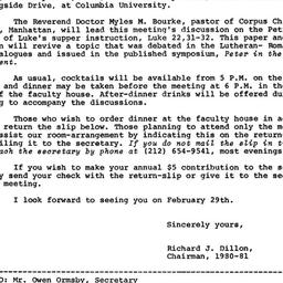 Announcements, 1980-02-18. ...