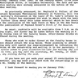 Announcements, 1980-01-18. ...