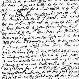 [Document, 1737 August 10]