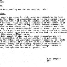 Minutes, 1961-01-27. The St...