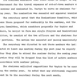 Minutes, 1975-04-25. The St...
