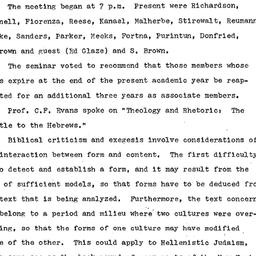 Minutes, 1975-03-21. The St...
