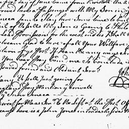 [Document, 1737 July 25]