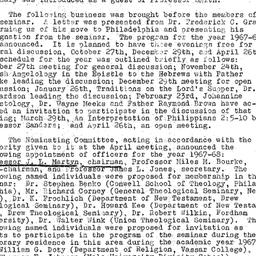 Minutes, 1967-10-27. The St...