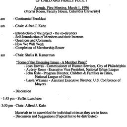 Handouts, 1996-03-01. Child...