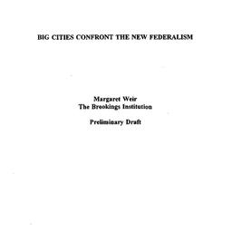 Speaker's paper, 1996-0...