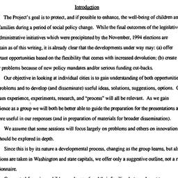 Speaker's paper, 1996-0...