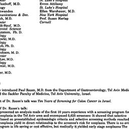Minutes, 1991-05-08. Cancer...