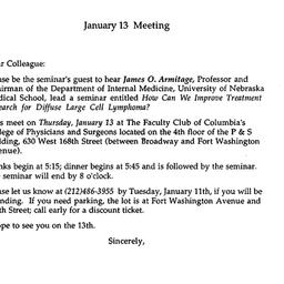Announcements, 1994-01-13. ...