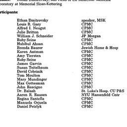 Minutes, 1997-09-08. Cancer...