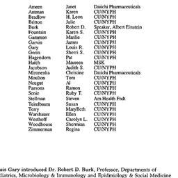 Minutes, 1998-02-05. Cancer...