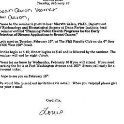 Announcements, 1999-02-16. ...