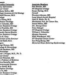 Minutes, 1992-02-20. Cancer...