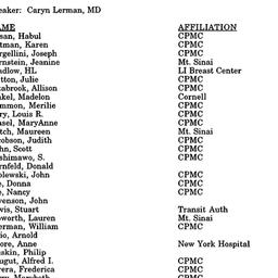 Minutes, 1997-06-16. Cancer...