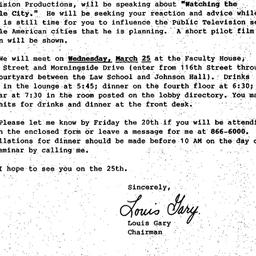 Announcements, 1987-03-25. ...