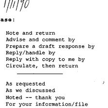 Correspondence, 1990-01-11....