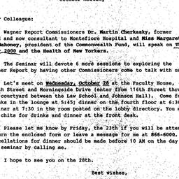 Announcements, 1987-10-28. ...