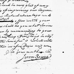 [Document, 1733 March 06]