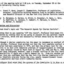 Minutes, 1984-09-28. Urban ...
