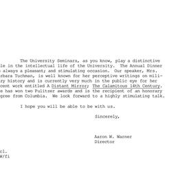 Announcements, 1979-03-15. ...