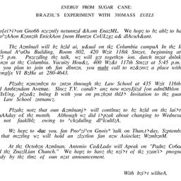Announcements, 1981-09-24. ...