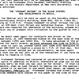 Announcements, 1984-02-16. ...