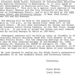 Announcements, 1980-09-25. ...