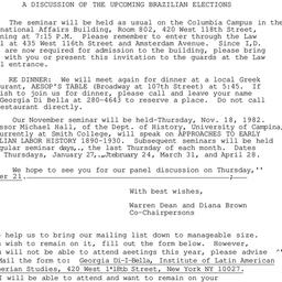 Announcements, 1982-10-21. ...