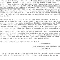 Announcements, 1992-05-07. ...