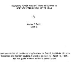 Speaker's paper, 1986-0...