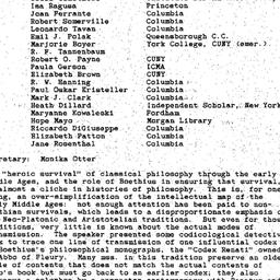 Minutes, 1991-03-12. Mediev...