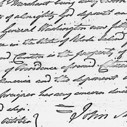 [Document, 1787 October 25]