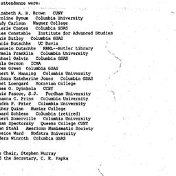 Minutes, 1993-11-09. Mediev...