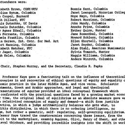 Minutes, 1994-03-08. Mediev...